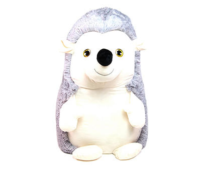 Gray Jumbo Hedgehog Plush Toy, (23