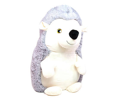 Gray Jumbo Hedgehog Plush Toy, (23")