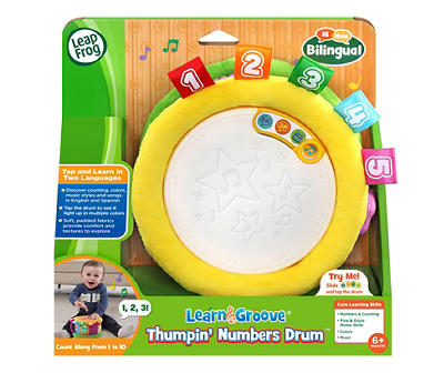 Learn & Groove Thumpin' Numbers Drum