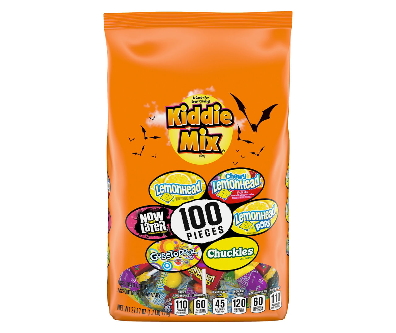 Brach s kiddie mix candy bag 100 pieces big lots