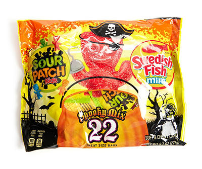 Spooky Mix Treat Bag Set, 22-Pack