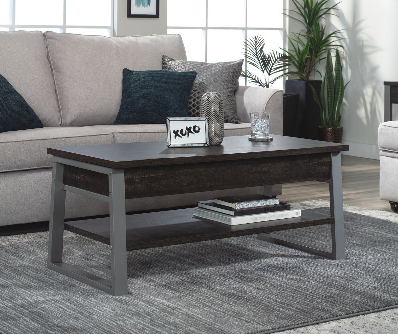 Sauder Rock Glen Blade Walnut Lift-Top Coffee Table | Big Lots