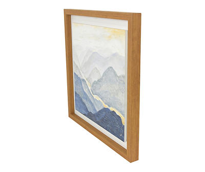 Blue Mountains Framed Art, (20" x 20")