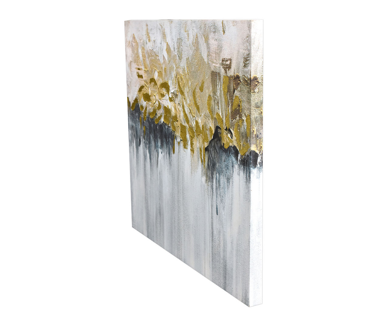 Blue Shadows Art Canvas, (24" x 24")