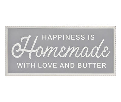 "Happiness Is Homemade" Framed Wall Decor