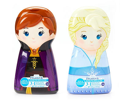 Anna & Elsa 2-Piece Bath Set