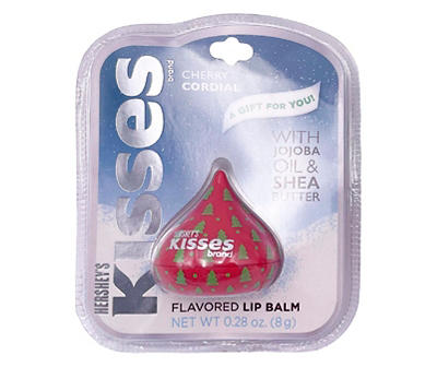 Kisses Cherry Cordial Flavored Novelty Lip Balm