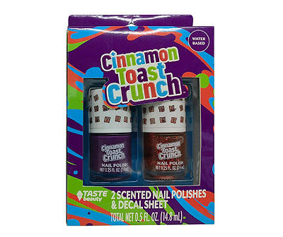 Cinnamon Scented Nail Polish, 2-Pack