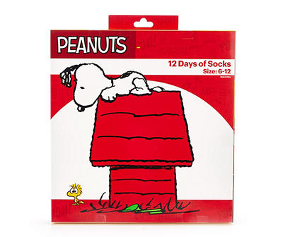 Peanuts 12 Days of Socks Advent Calendar
