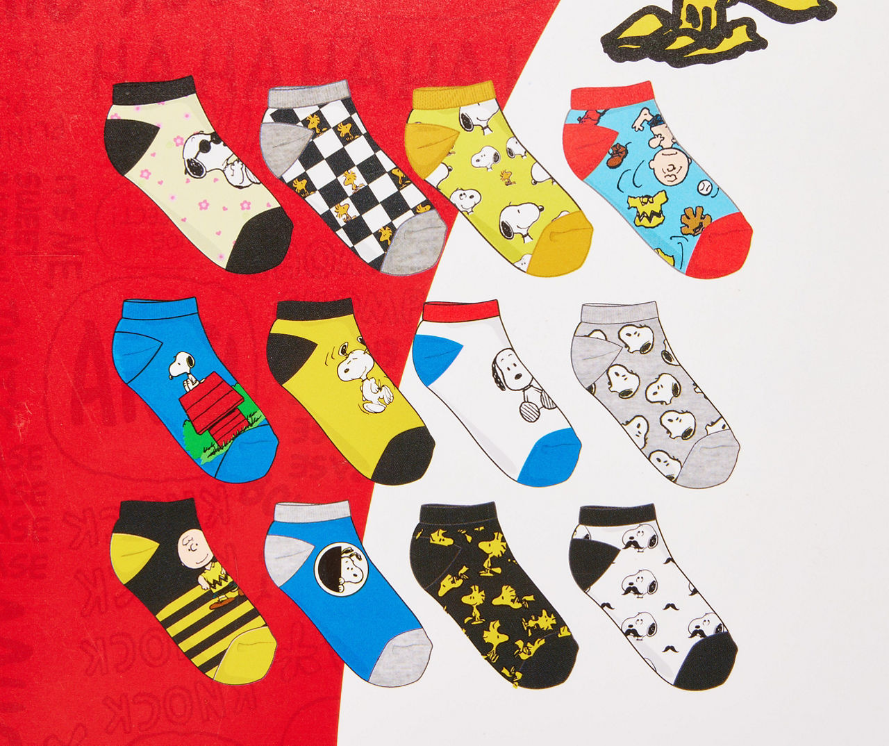 Peanuts 12 Days of Socks Advent Calendar