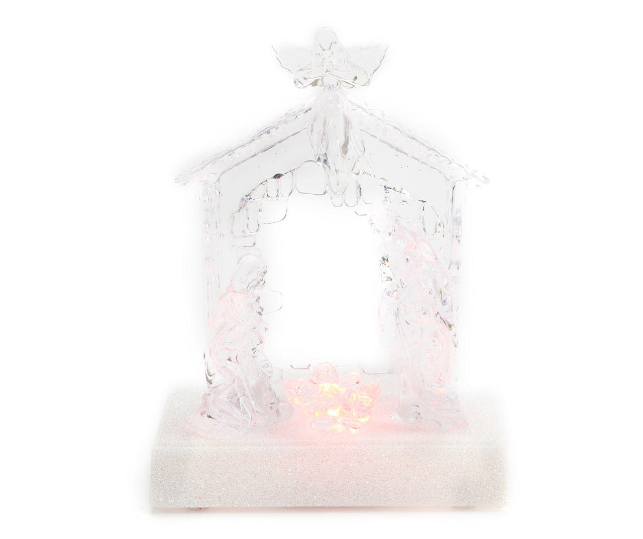 Color-Changing LED Nativity Scene Tabletop Decor