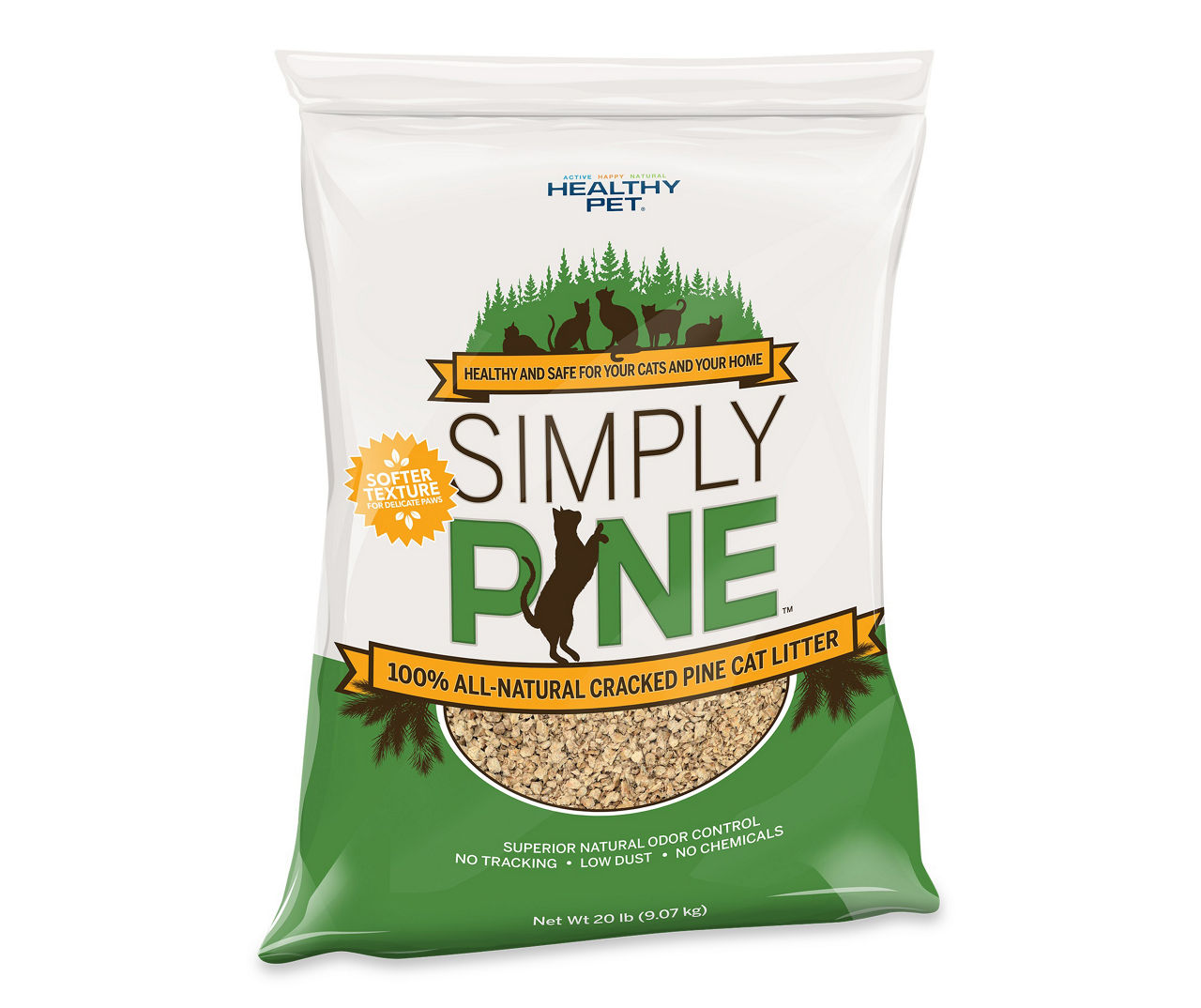 Simply Pine All Natural Cat Litter 20 Lbs. Big Lots