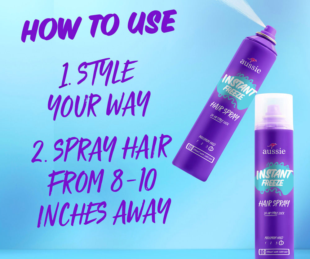 Aussie Instant Freeze Hairspray Review