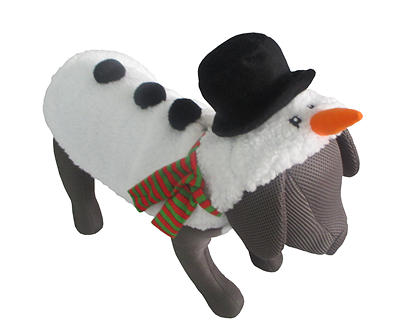 Pet Small Snowman Costume