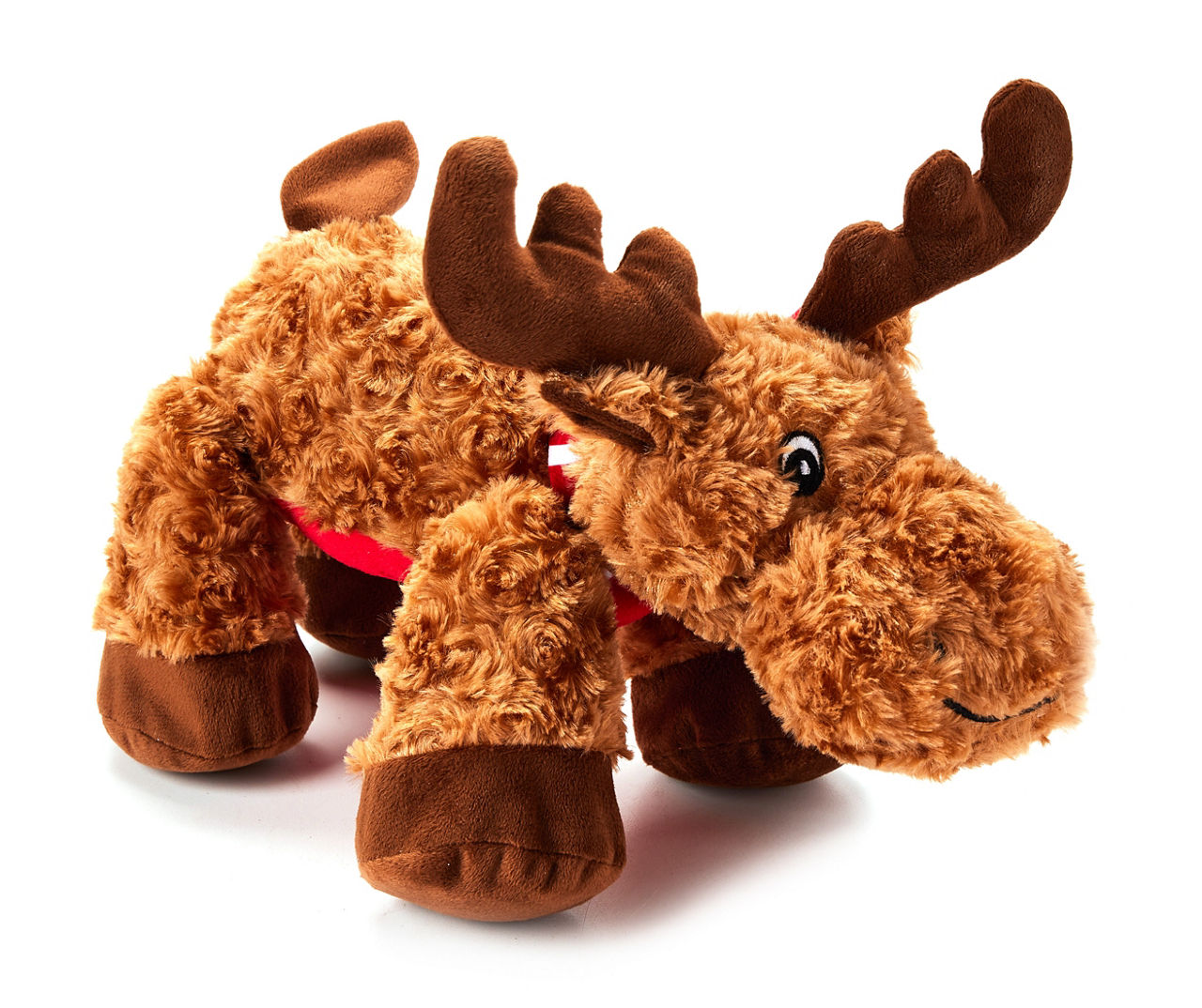 stuffed moose dog toy