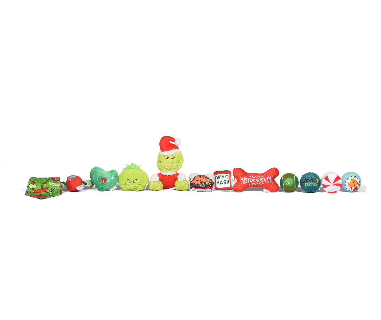 Dr. Seuss Grinch Dog Toy Advent Calendar Box | Big Lots