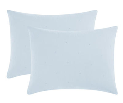 Mineral Blue Stitch-Tufted King 4-Piece Comforter Set