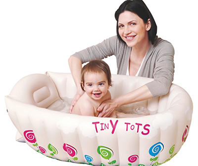36" x 11" Tiny Tots Inflatable Baby Bath
