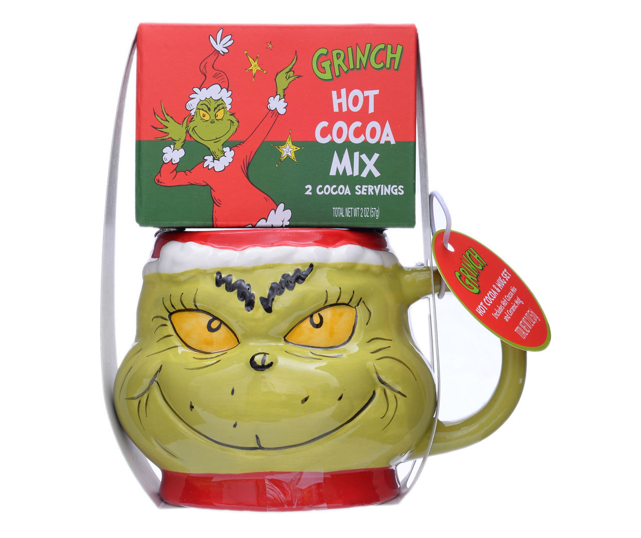 Dr. Seuss The Grinch Drink Up Grinch Mug