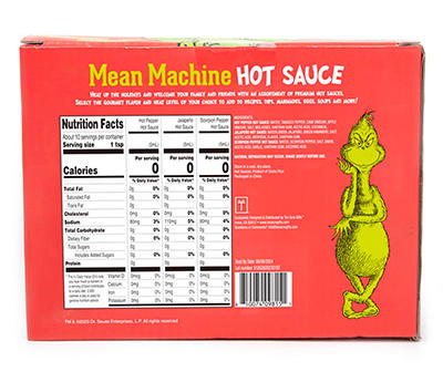 Grinch Mean Machine 3-Piece Hot Sauce Set