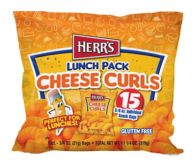 Cheese Curls Lunch Pack , 15-Count
