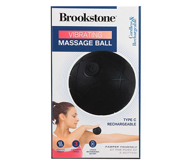 Black Vibrating Massage Ball