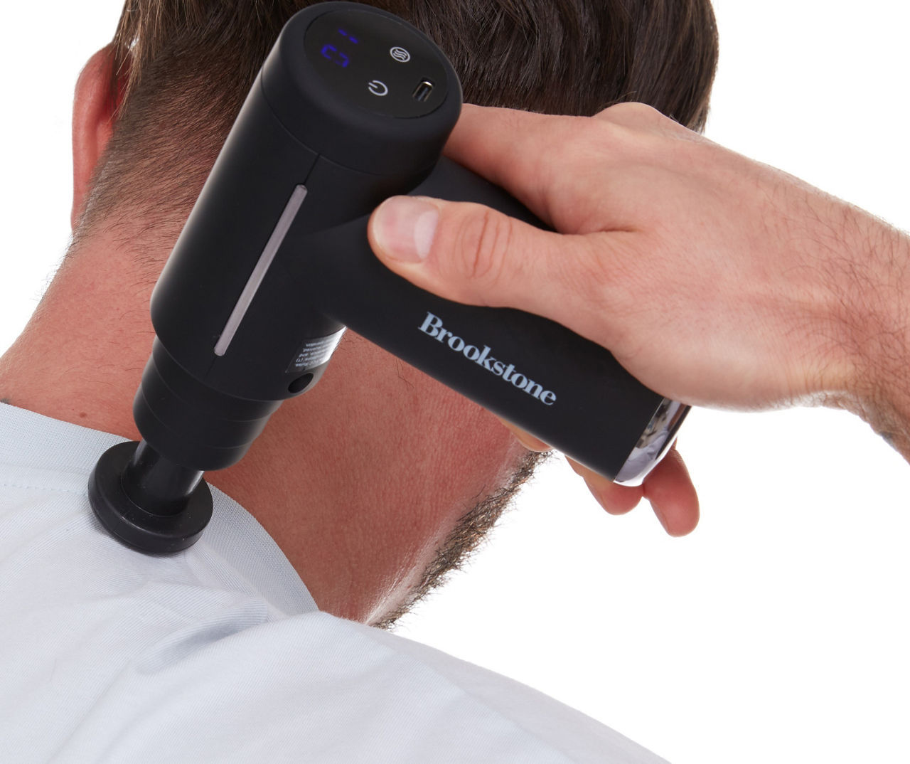 Brookstone Handheld Portable Massager 