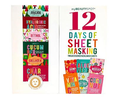 12 Days of Sheet Masking Advent Calendar