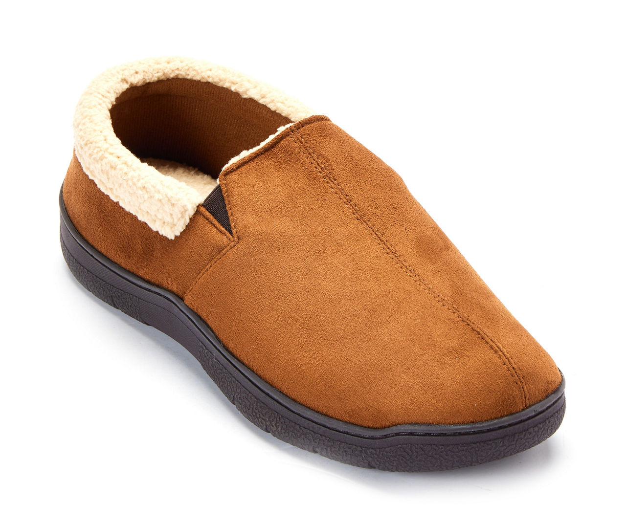 Faux suede 2024 moccasin slippers