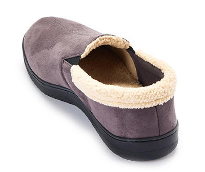 Men's M Pavement Faux Suede Moccasin Slippers