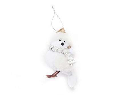 Bird with Hat & Scarf Ornaments, 3-Pack