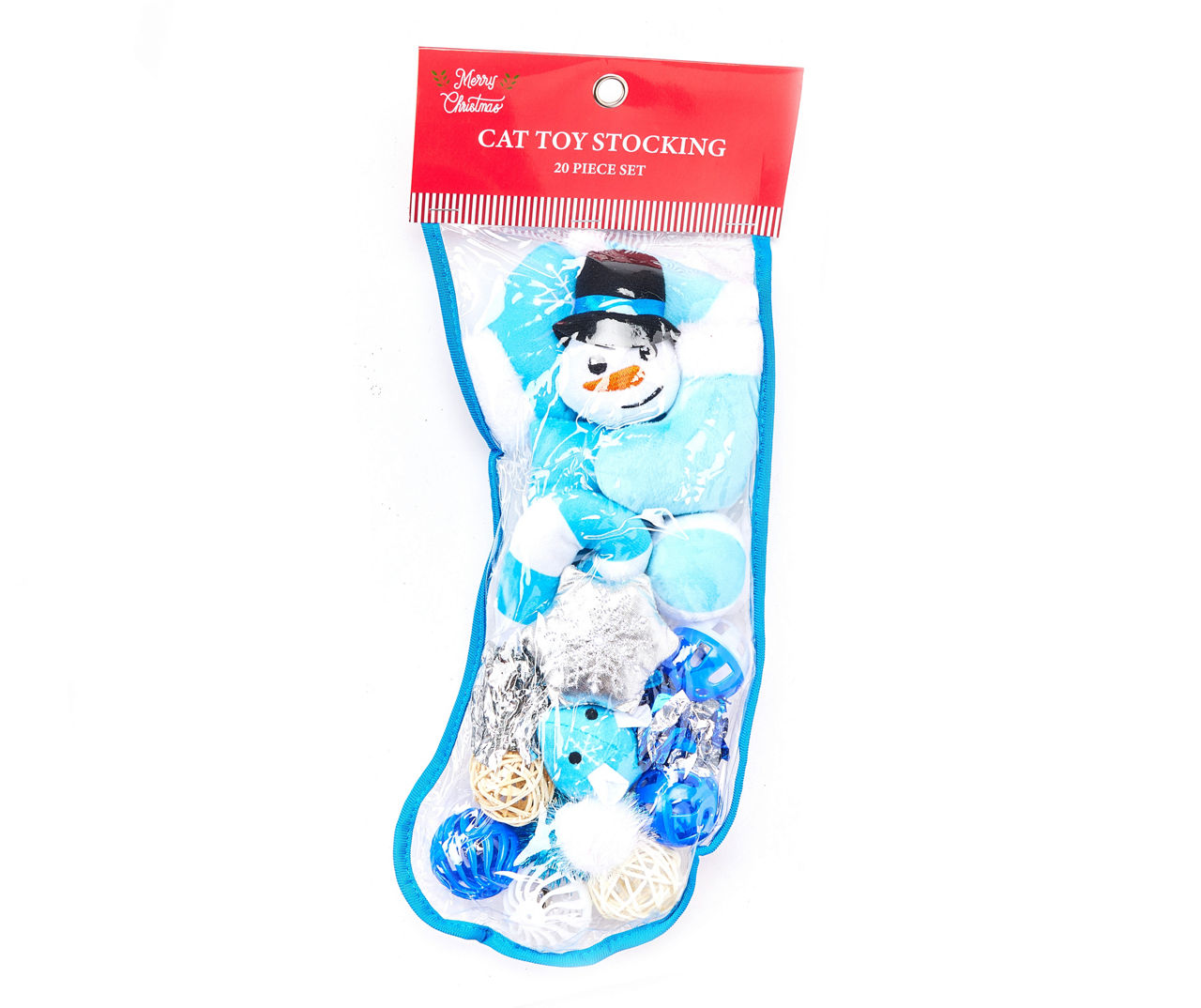 Holiday Stocking 20 Piece Cat Toy Set Big Lots