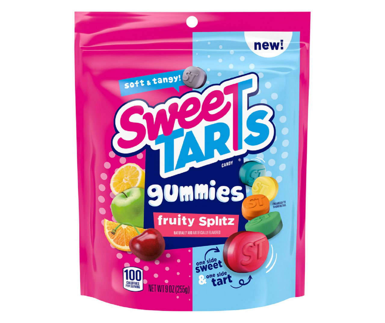 Sweetarts Fruity Splitz Gummies 9 oz