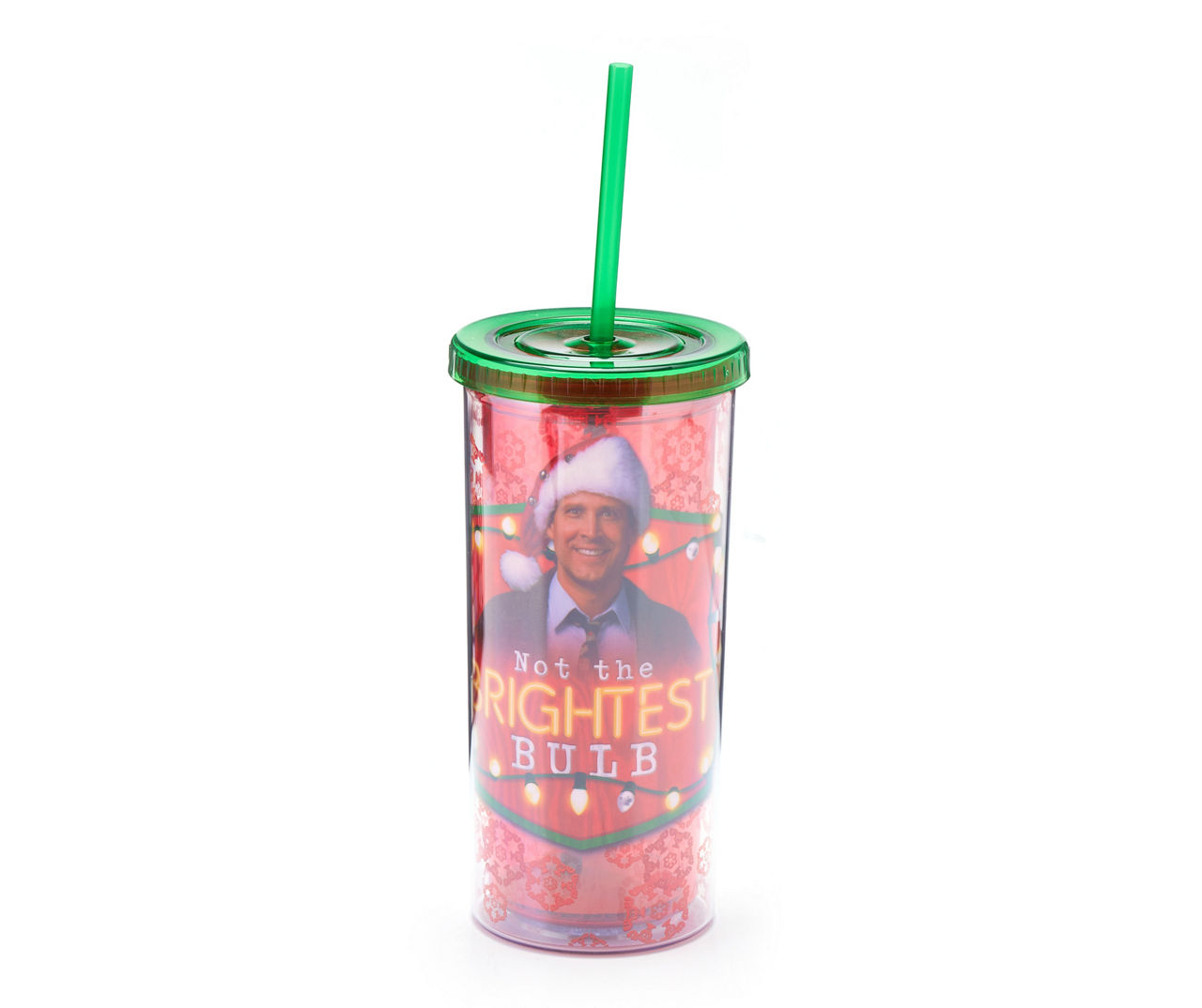 Zak Designs Fun Holiday Christmas 18 oz Tumbler with Straw - Cactus for  sale online