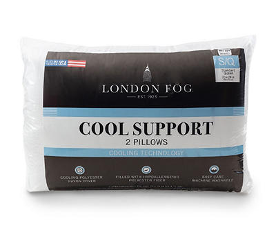 London Fog Cool Support Pillows, 2-Pack
