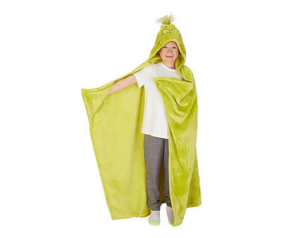 The Grinch Green Grinch Hooded Blanket