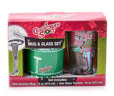 A Christmas Story Mug & Glass Set