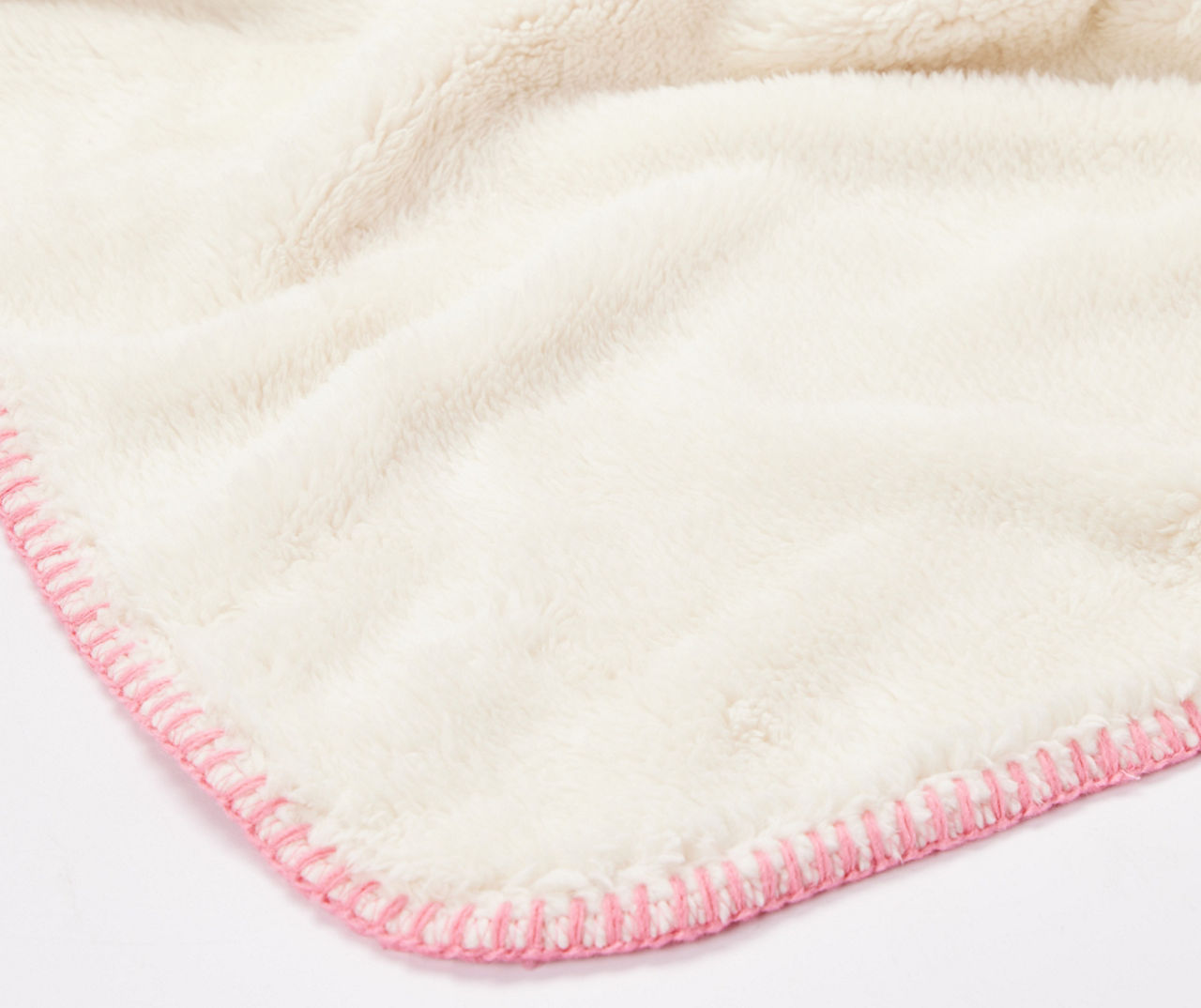 "Santa's Favorite" Pink Plush Throw, (50" x 60")