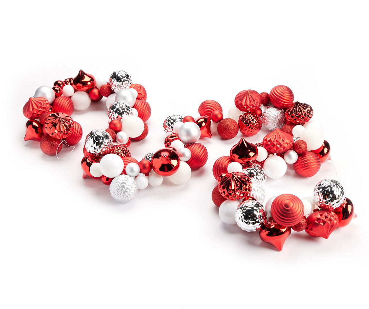 Winter Wonder Lane Winter Wonder Lane 6' Cluster Ornament Garland Big