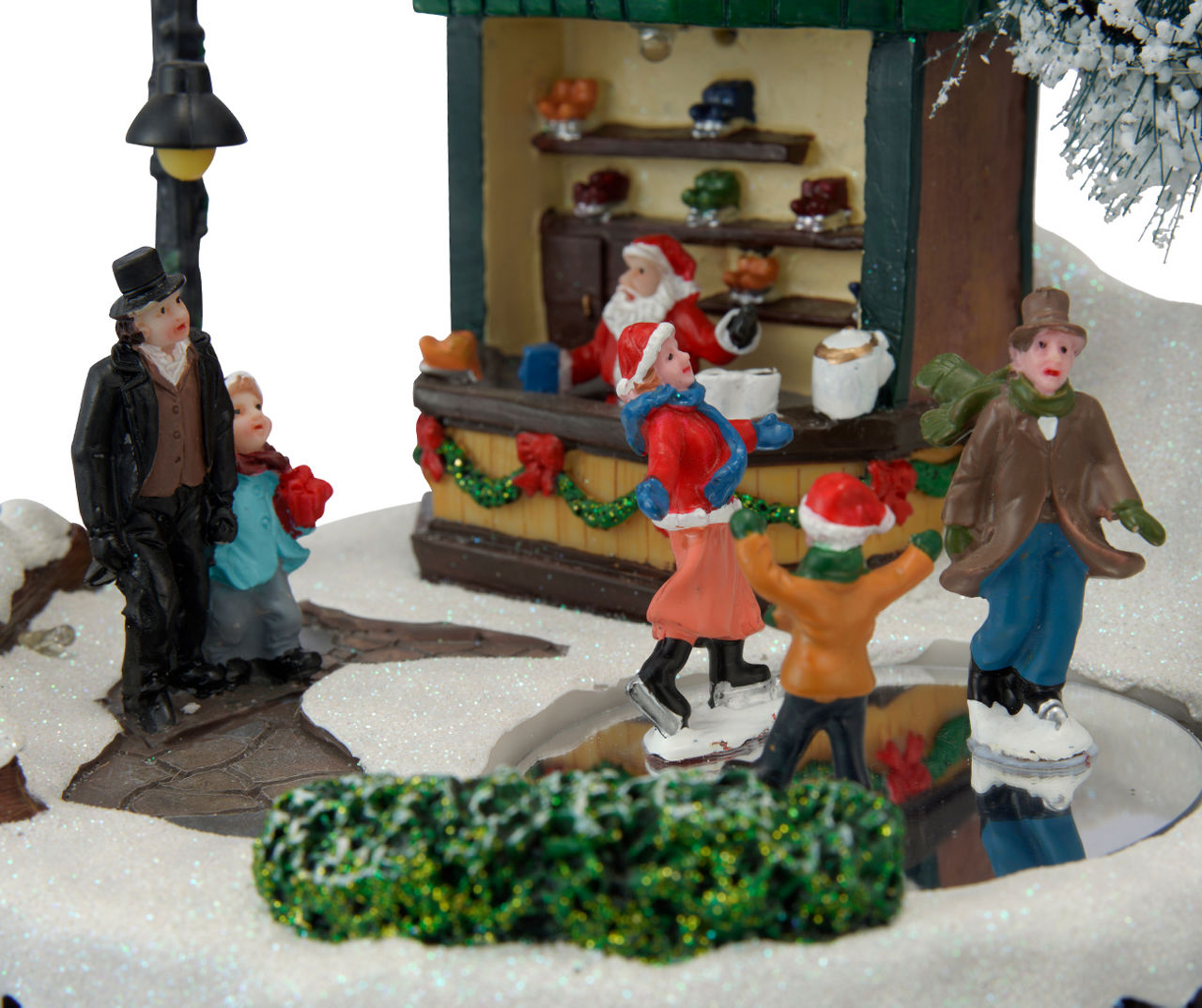Christmas Village Skate Shop LED & Music Animated Decor