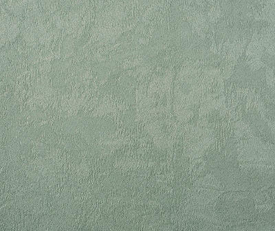 Spa Green Velvet Abstract Blackout Grommet Curtain Panel Pair, (84")