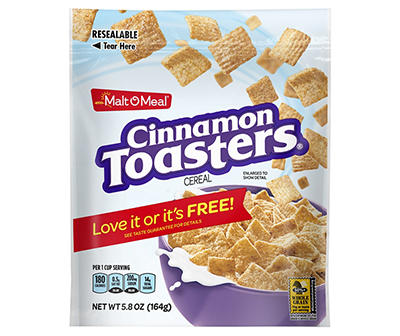 Malt O Meal Cinnamon Toasters Cereal 5.8 oz