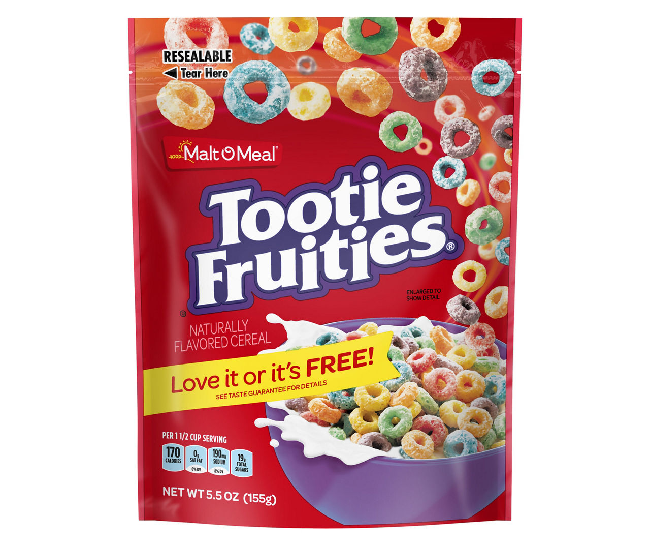 Tootie Fruities Cereal: Fruity & Crunchy Loop-Shaped Cereal