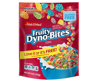 Fruity Dyno Bites Cereal, 6 Oz.