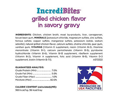IncrediBites Grilled Chicken Paté Wet Dog Food, 3.5 Oz.