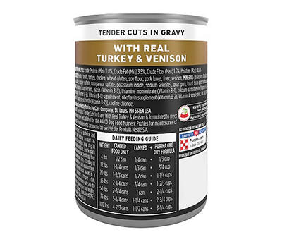 Turkey & Venison True Instinct Wet Dog Food, 13 Oz.