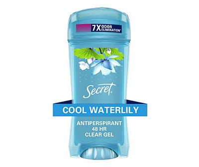 Cool Waterlily Clear Gel Antiperspirant, 2.6 Oz.