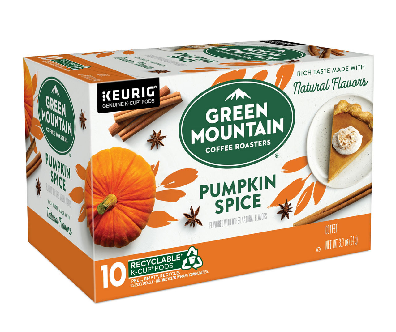 Green Mountain Pumpkin Spice 10-Pack Brew Cups | Big Lots