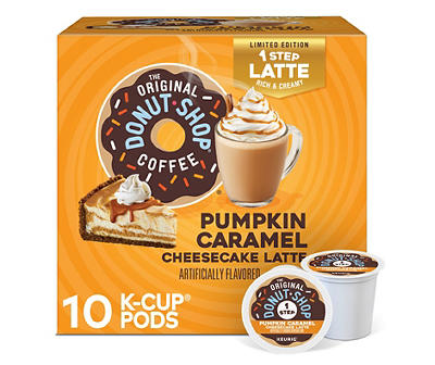 Pumpkin Caramel Cheesecake Latte 10-Pack Brew Cups