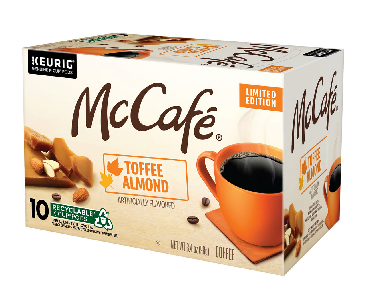 Toffee Almond 10-Pack Brew Cups